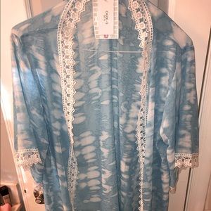 Chloe overlay /bathing suit coverup